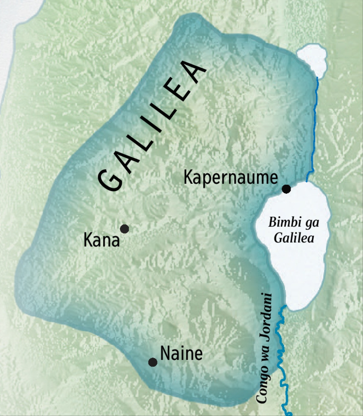 Mapa wa Galilea
