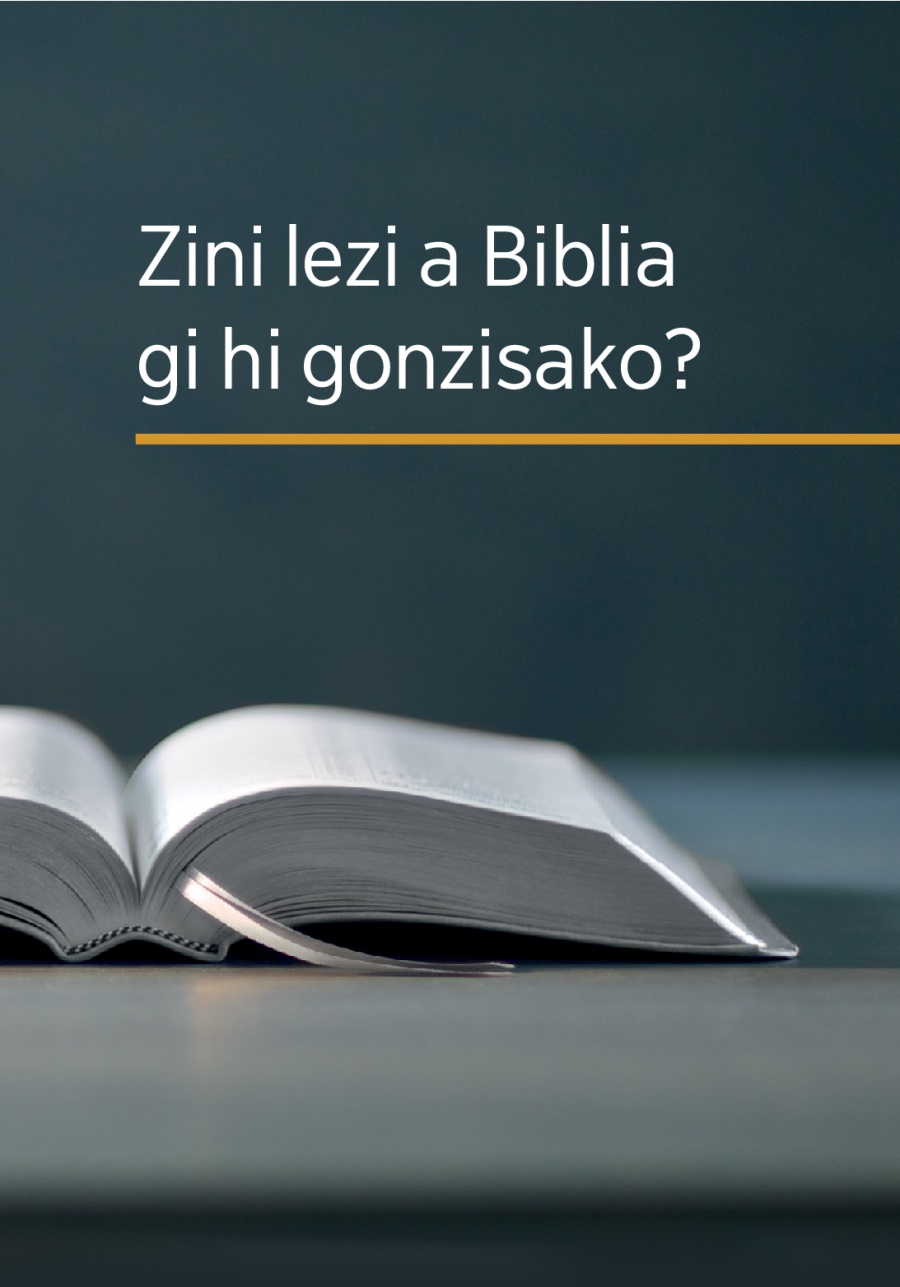 ‘Zini lezi a Biblia gi hi gonzisako?’.