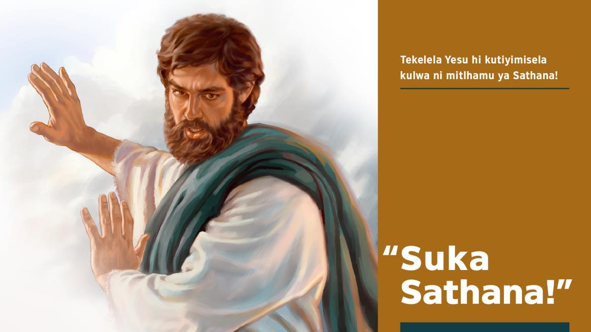 Yesu abyele Sathana leswaku a suka ka yena