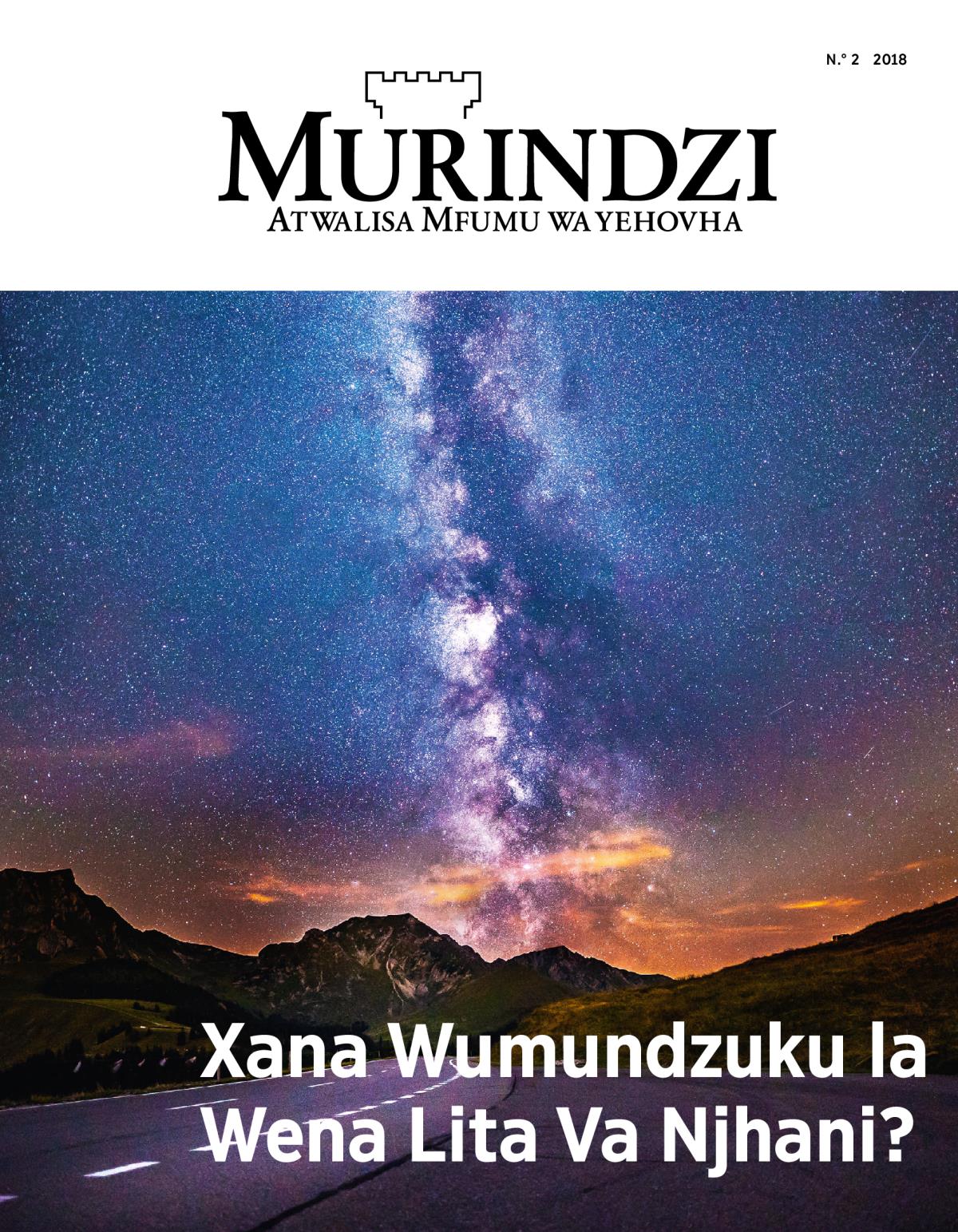 Revhixta Murindzi, N.° 2, 2018 | Xana Wumundzuku la Wena Lita Va Njhani?