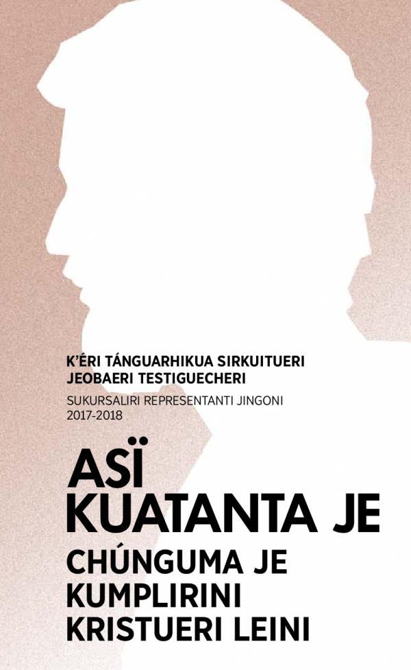 Programa para kʼéri tánguarhikua sirkuitueri 2017-2018 (sukursaliri representanti jingoni)