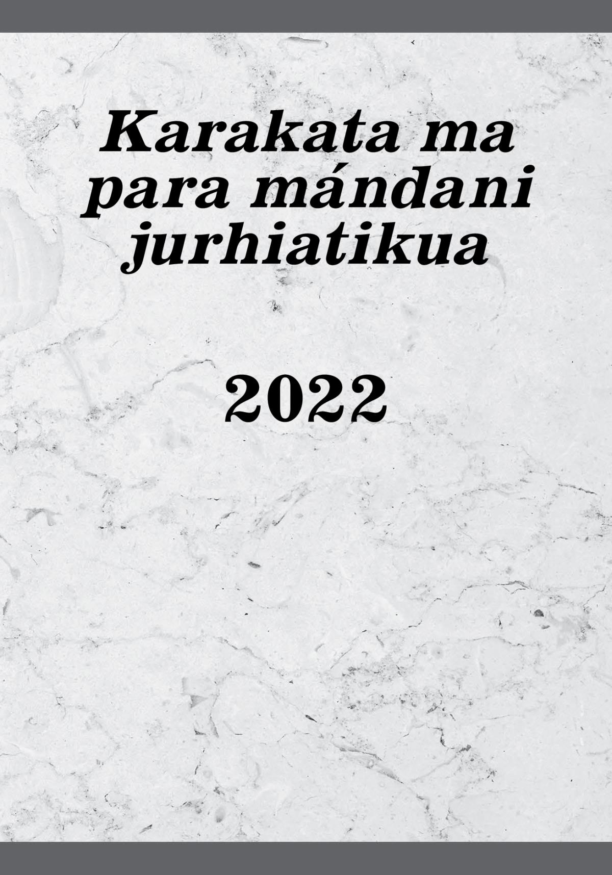 Karakata ma para mándani jurhiatikua 2022