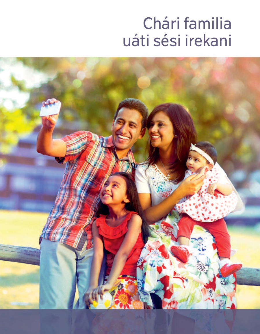 Chári familia uáti sési irekani
