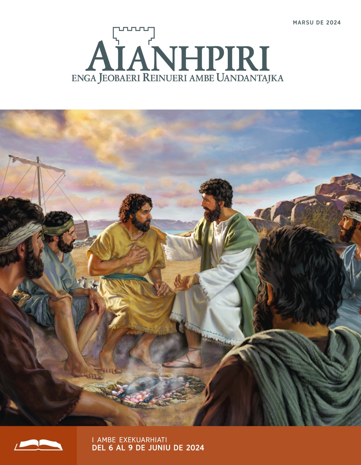 Jesúsi ka Pedru uandontskuarhexatiksï ka jima máekanduksï niniraaxati máru kurucheechani. Ka máteru apostoliichaksï jingontku kurhajchaaxati.