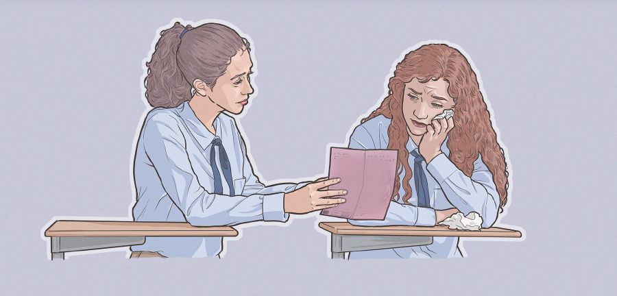 Апа-кардәш үз сыйныфташларына терелтелү өмете турында сөйли