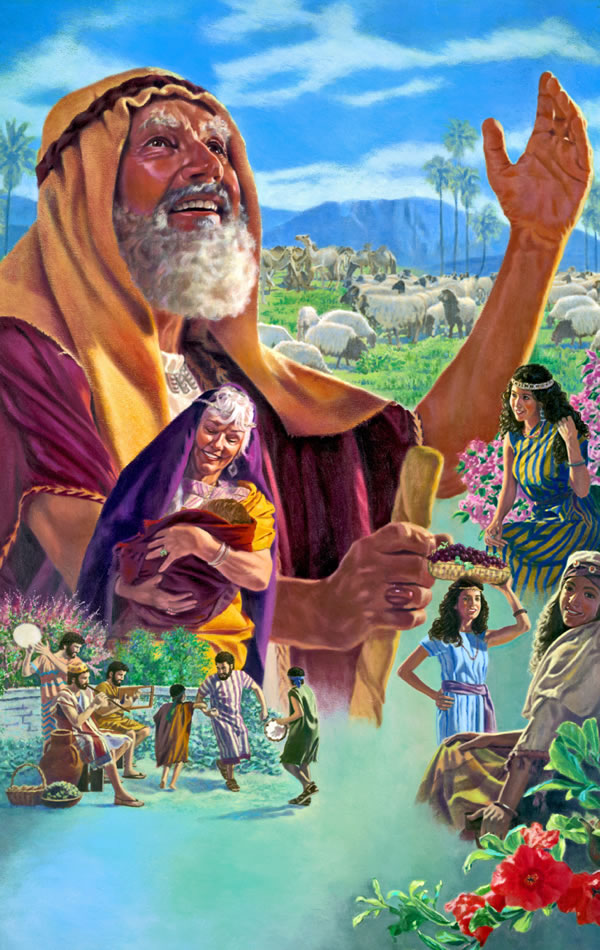 Yobu asemeriirwe namukazi we hamu n’abaana