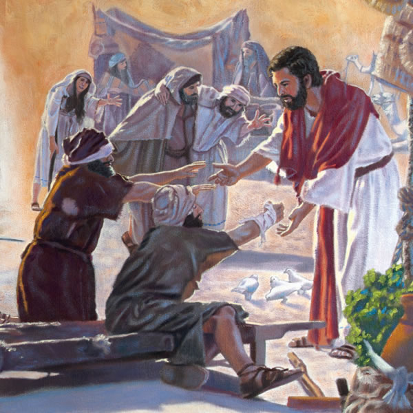 Yesu nagorra omukono gwe kukwata n’okukiza omurwaire