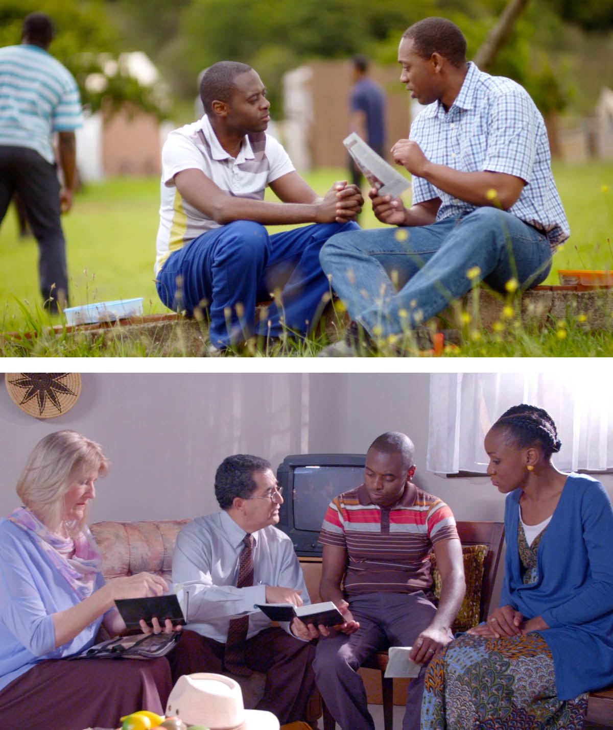 Samuel naheereza Ezekiel magaziini; Solomon na Mary nibatebeza Ezekiel na Abigail