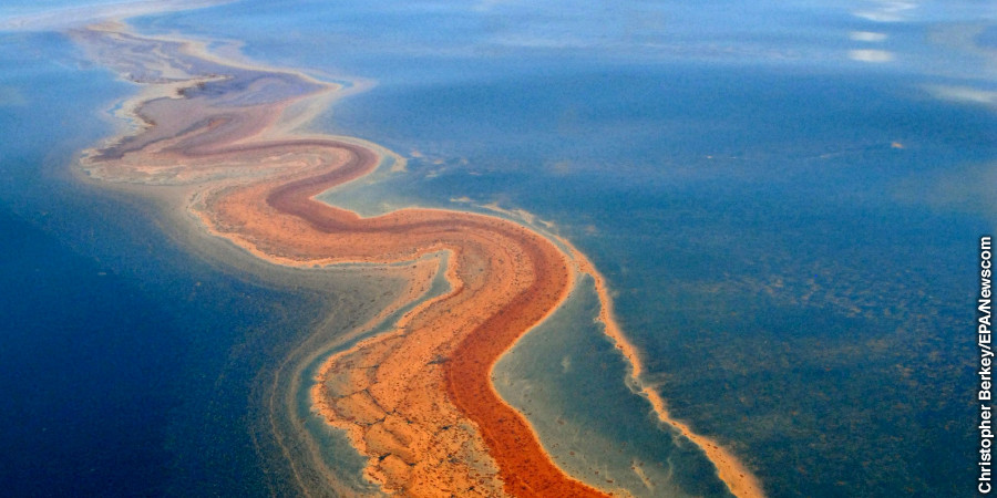 Mafuta ghakaphumuka ku Gulf of Mexico
