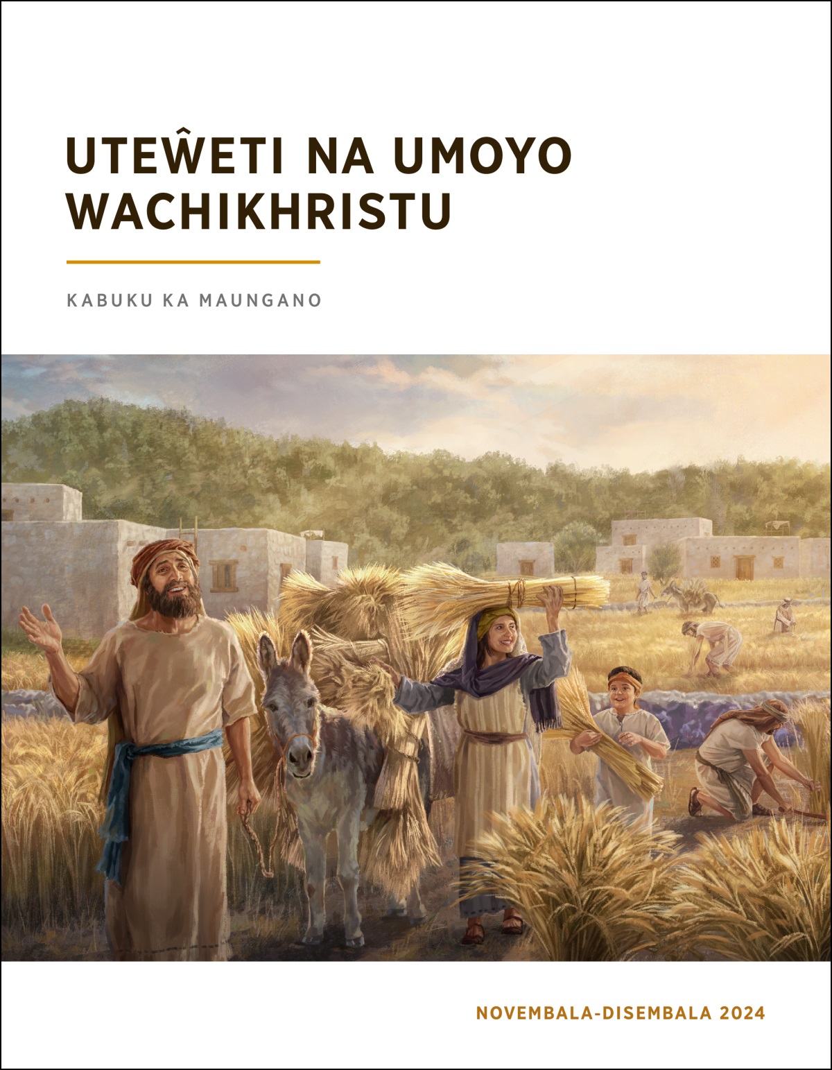 Ŵaisrayeli mbakukondwa apo ŵakuwunjika tirigu uyo ŵavuna.