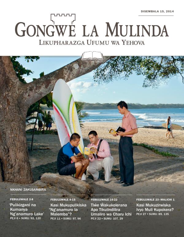 Chikopi cha Gongwe la Mulinda Lakusambira pa Mpingo, Disembala 15, 2014