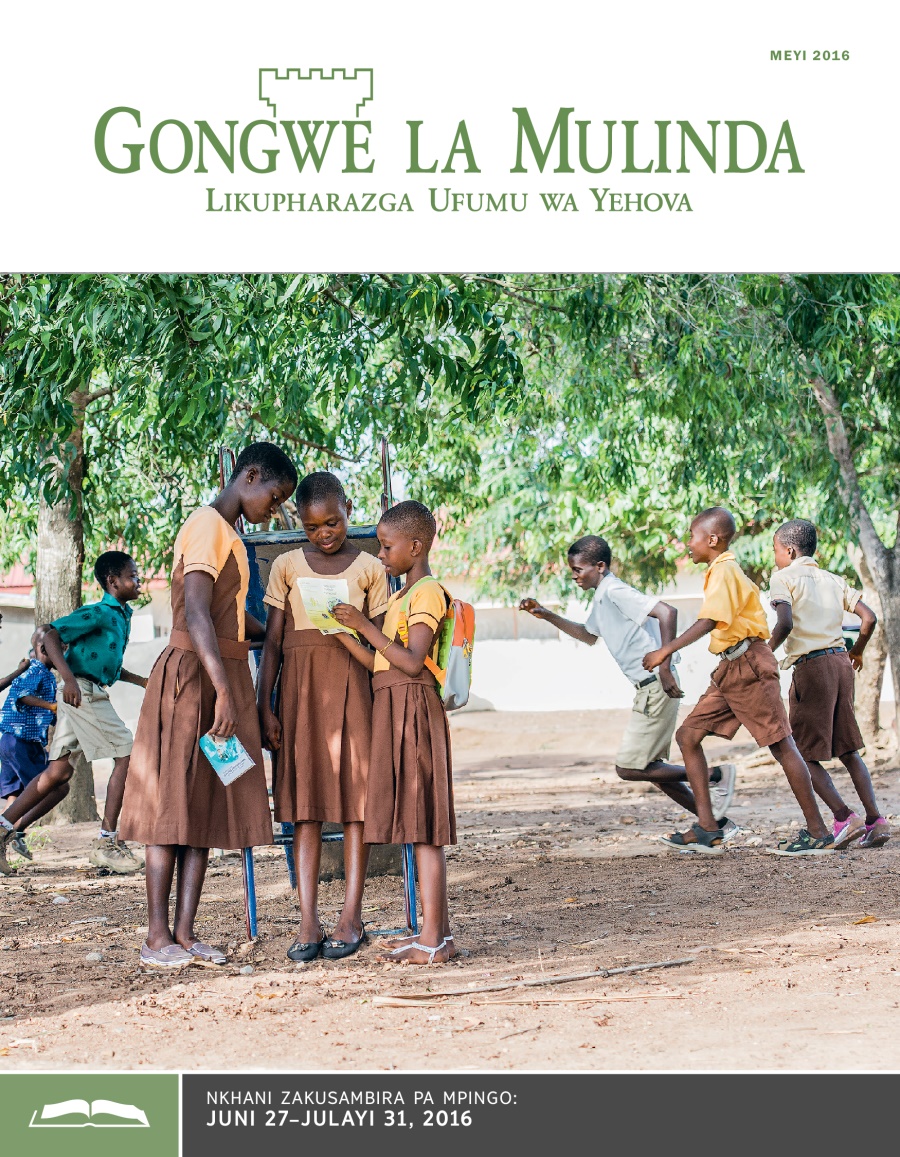Gongwe La Mulinda Lakusambira pa Mpingo, Meyi 2016