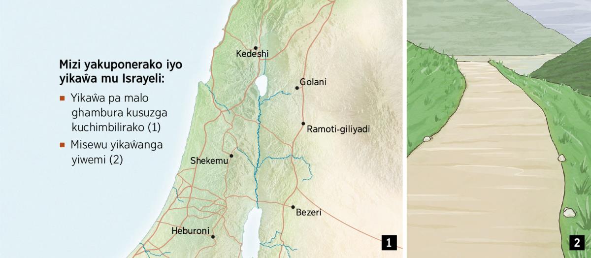 Mapu ghakulongora mizi 6 yakuponerako iyo yikaŵa mu Israyeli ndipo yili na nthowa ziwemi