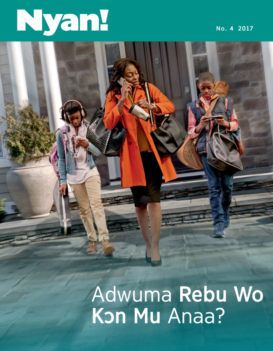 Nyan! No. 4 2017 | Adwuma Rebu Wo Kɔn mu Anaa?