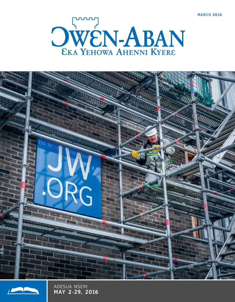 Wɔakyerɛw JW.ORG ahyɛnsode no kɛse abɔ Wijnegem Ahenni Asa no ho wɔ Belgium