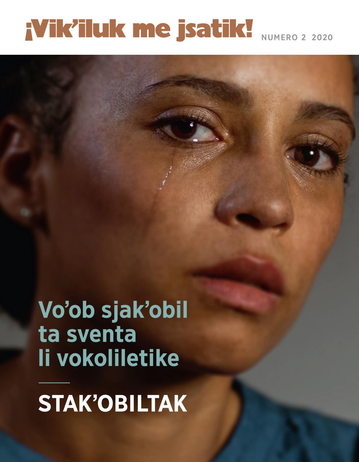 Revista ¡Vikʼiluk me jsatik! Num. 2 2020 | Voʼob sjakʼobil ta sventa li vokoliletike: Stakʼobiltak