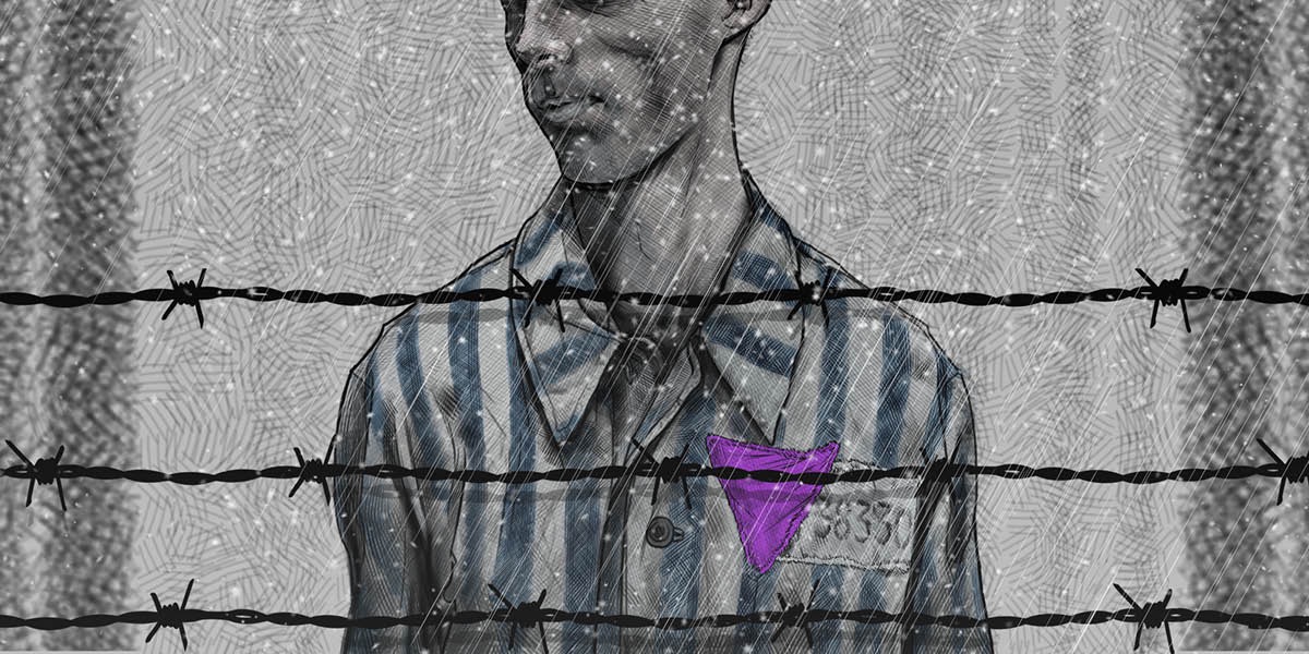 Jun stestigo Jeova slapojbe skʼuʼ jchukeletik ti bu pakʼal jun triángulo ti morado sbone