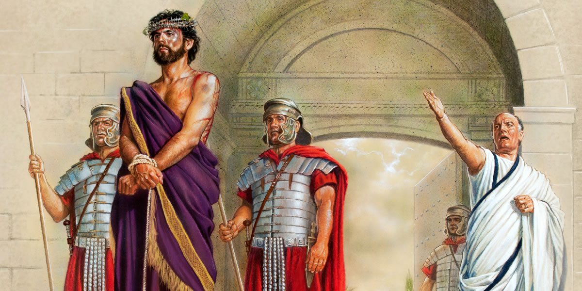 Te vaʼal slapoj kuxul morado kʼuʼil li Jesuse xchiʼuk xojol ta sjol xotbil chʼix kʼalal jaʼo tskʼel Pilato kʼuxi tskolta batele