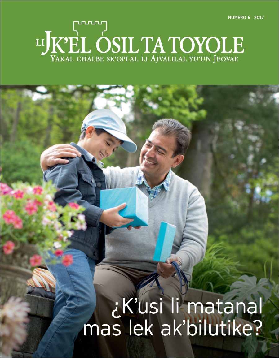 Li Jkʼel osil ta toyole numero 6 2017 | ¿Kʼusi jaʼ li matanal mas lek akʼbilutike?