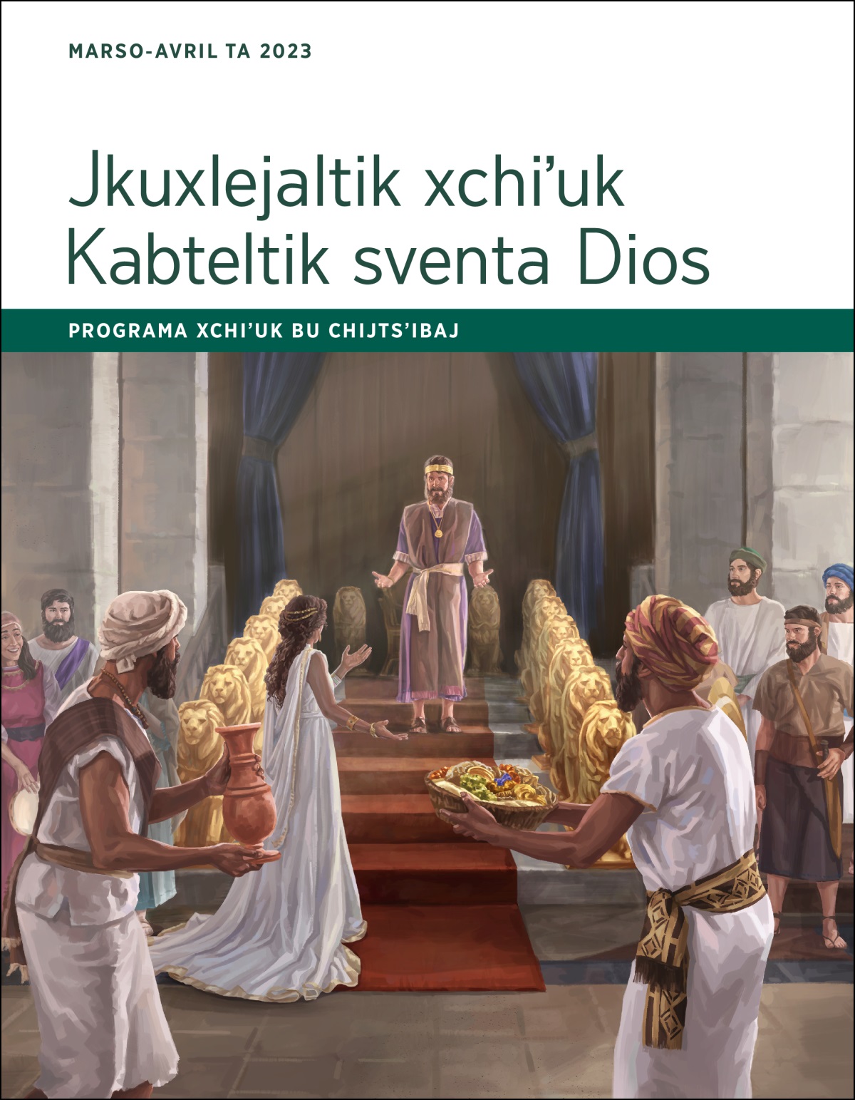 Jkuxlejaltik xchiʼuk Kabteltik sventa Dios, programa xchiʼuk bu chijtsʼibaj (marso xchiʼuk avril ta 2023).
