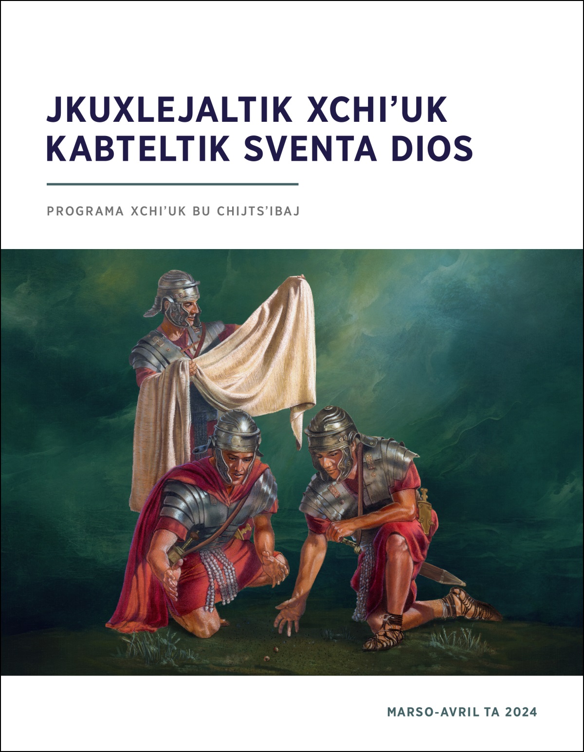 Jun soltaro ta Roma yakal tskʼelbe li skʼuʼ Jesus ti tslap ta sbae, jaʼuk li chaʼvoʼe yakal chakʼik suerte sventa skʼelik buchʼu junukal chichʼ.