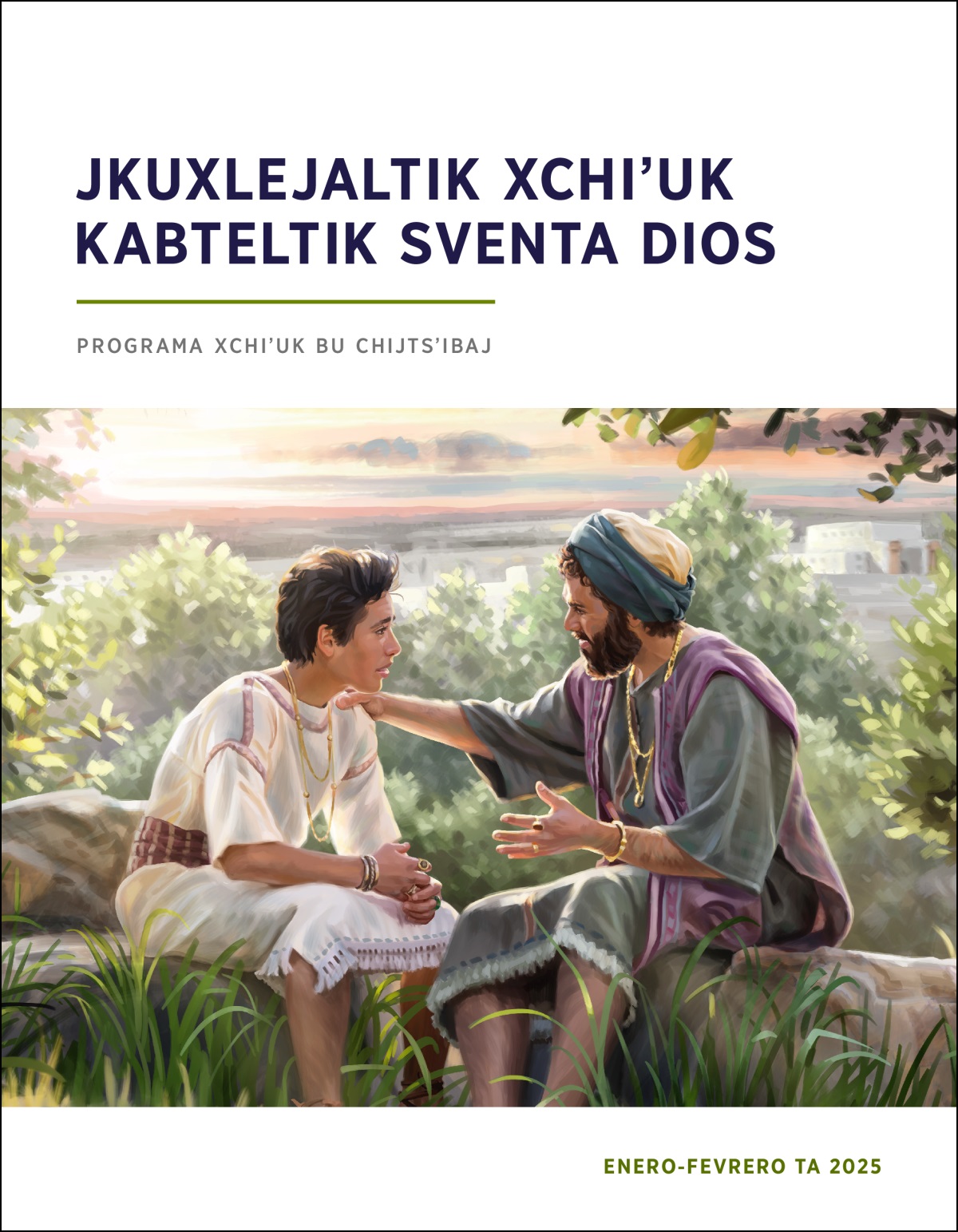 Li ajvalil Salomone ta osiltik oy xchiʼuk li skereme, xchiʼuk yakal chalbe mantal.
