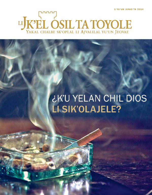 Portada de La Atalaya, junio de 2014 | ¿Qué piensa Dios del tabaco?