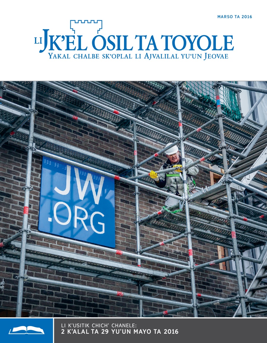Salon sventa Tsobobbail ta Wijnegem (Bélgica) lek tajek xvinaj li sbi jpajinatik JW.ORG