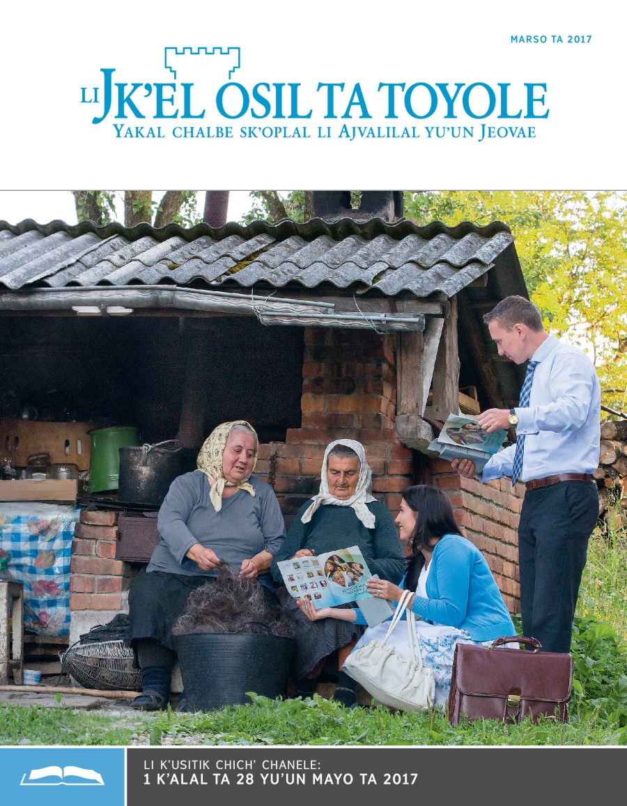Li Jkʼel osil ta toyole (sventa chichʼ chanel), marso ta 2017