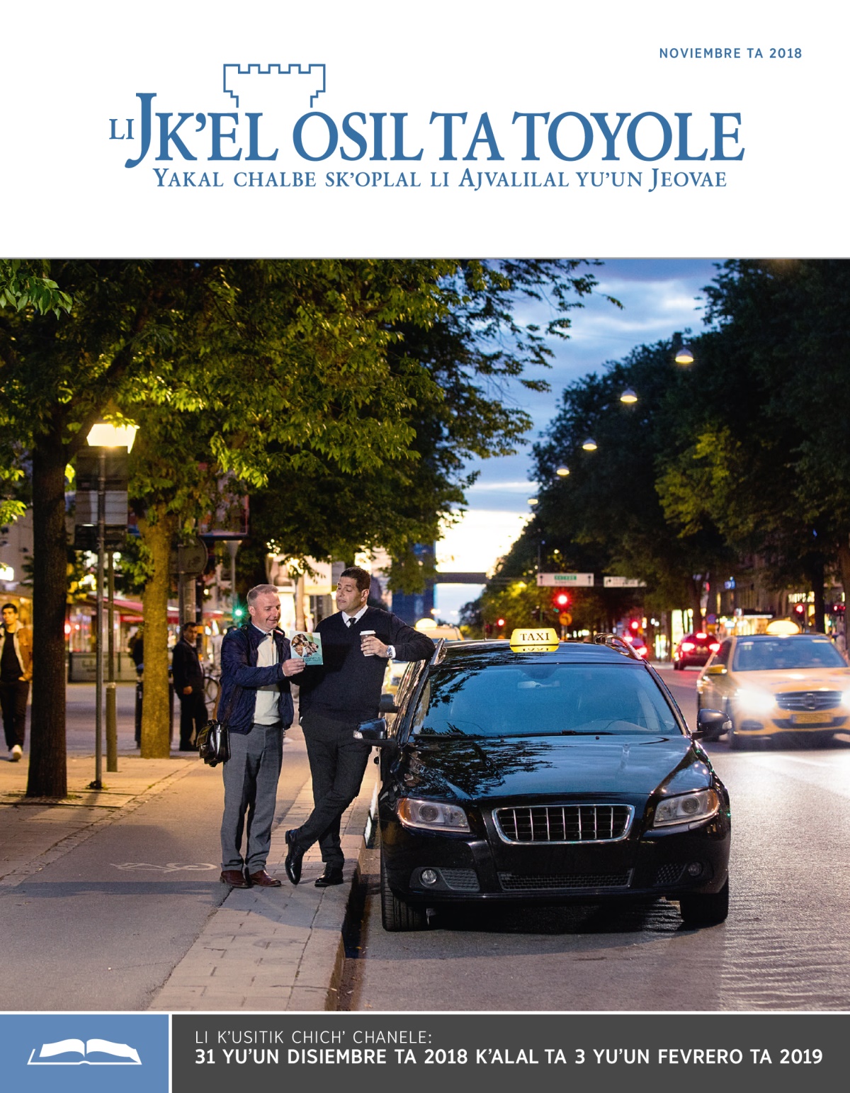 Li Jkʼel osil ta toyole (sventa chichʼ chanel), noviembre ta 2018