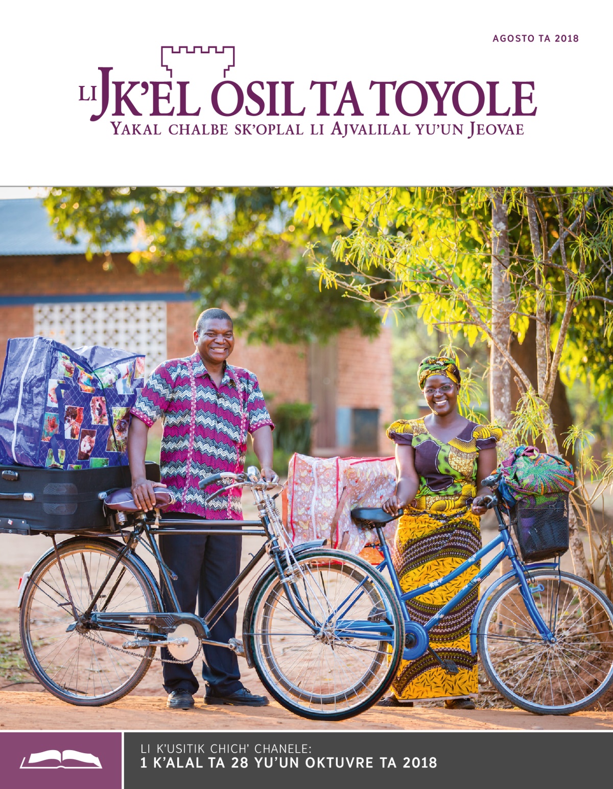 Li Jkʼel osil ta toyole (sventa chichʼ chanel), agosto ta 2018