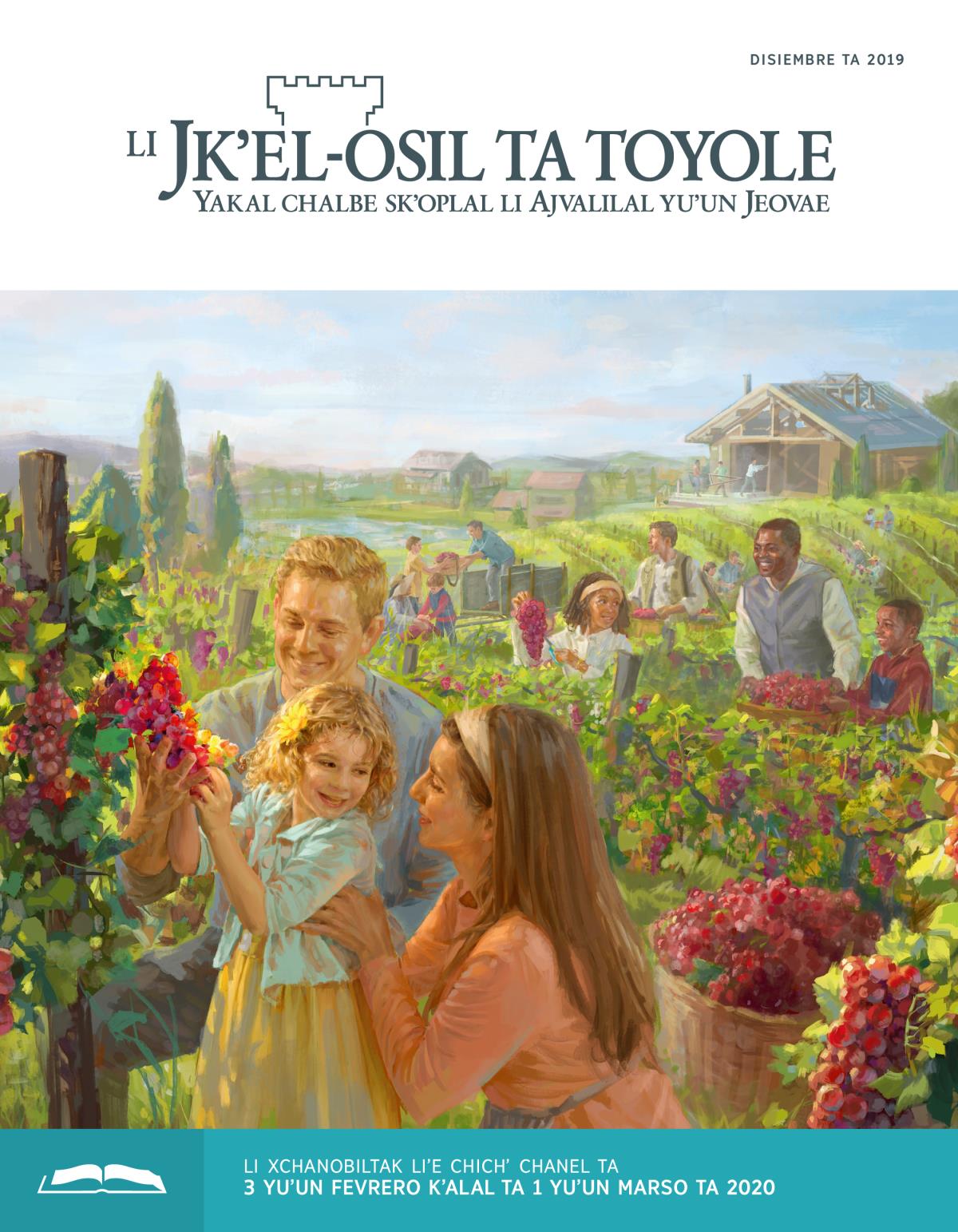 Li Jkʼel-osil ta toyole (sventa chichʼ chanel), disiembre ta 2019