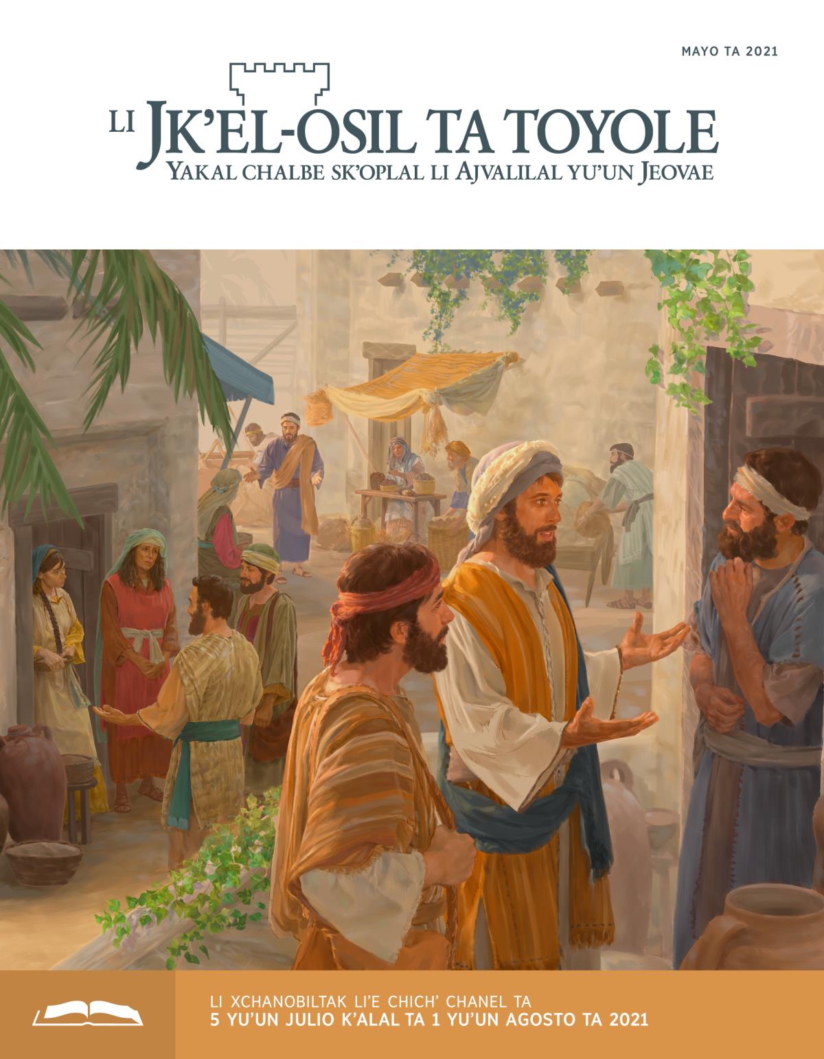 Li Jkʼel-osil ta toyole (sventa chichʼ chanel), mayo ta 2021.