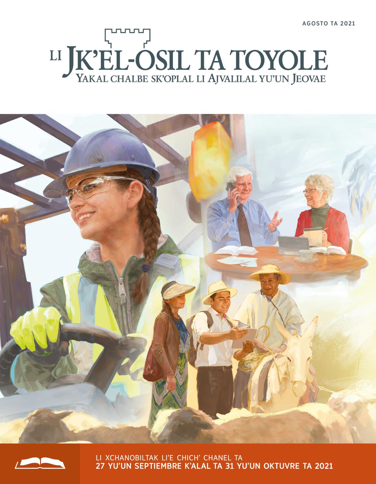 Li Jkʼel-osil ta toyole (sventa chichʼ chanel), agosto ta 2021.
