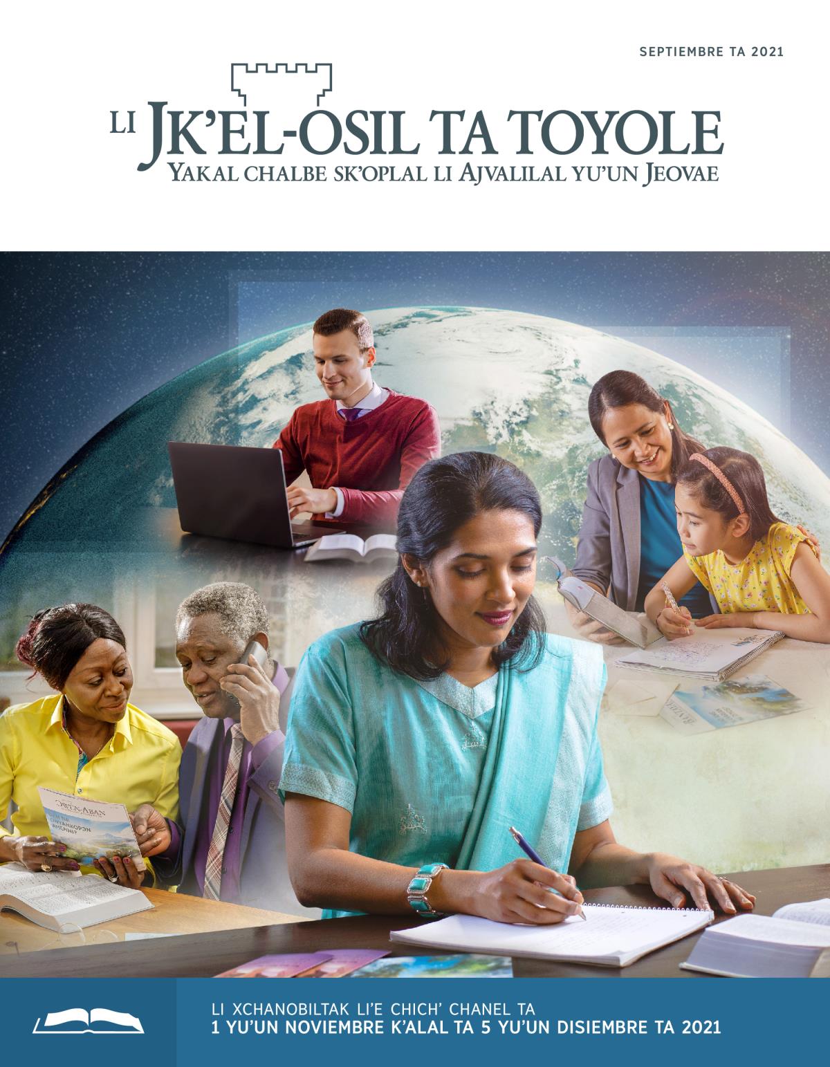 Li Jkʼel-osil ta toyole (sventa chichʼ chanel), septiembre ta 2021.