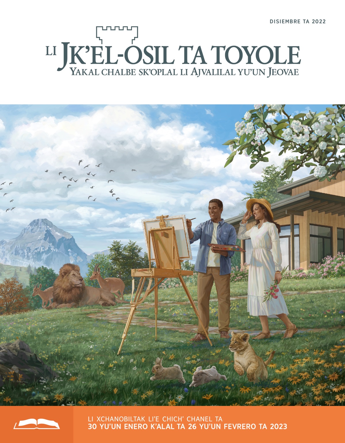 Li Jkʼel˗osil ta toyole (sventa chichʼ chanel), disiembre ta 2022.