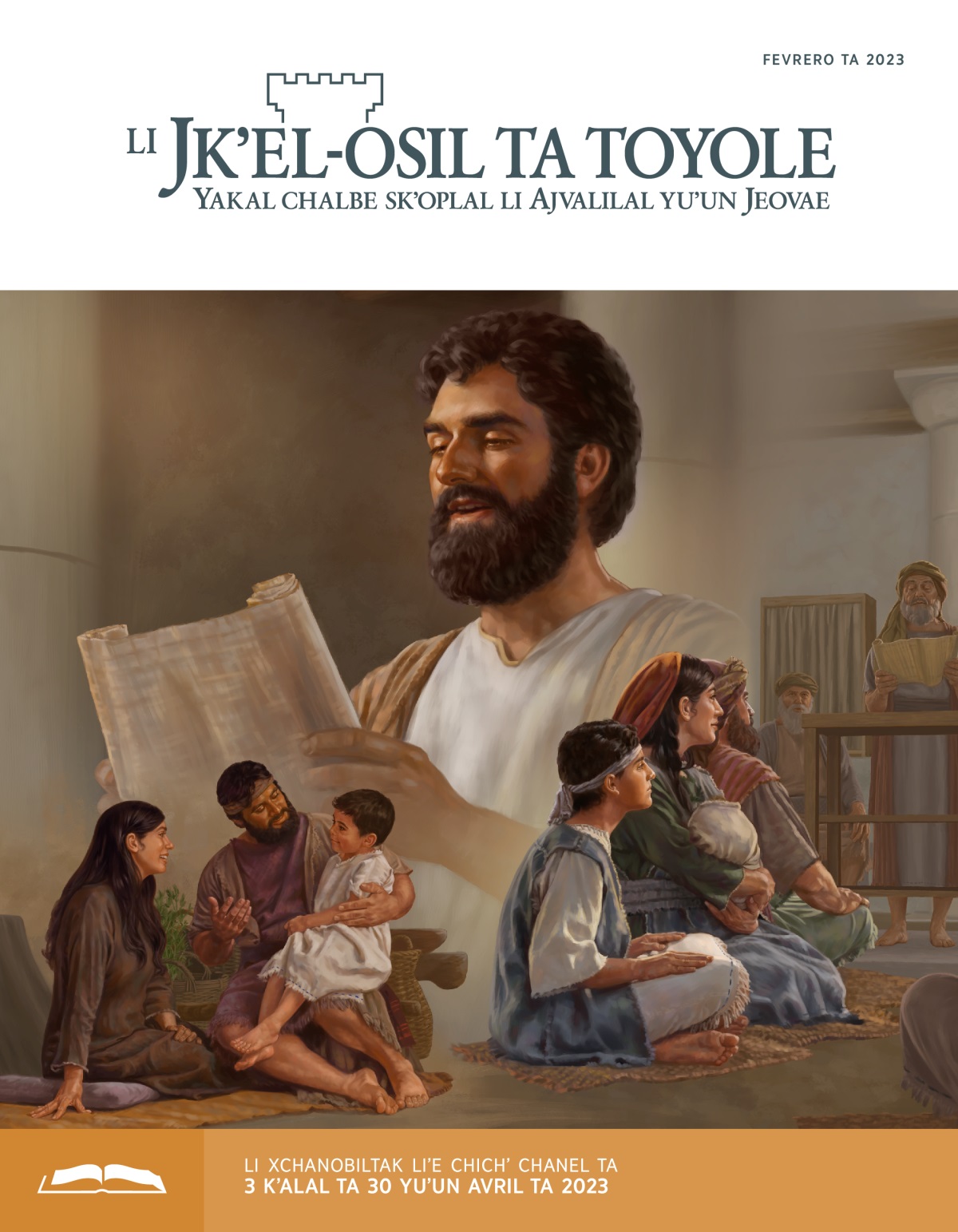 Li Jkʼel-osil ta toyole (sventa chichʼ chanel), fevrero ta 2023.