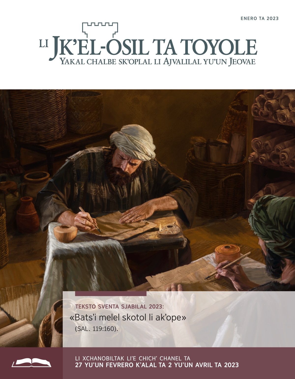 Li Jkʼel˗osil ta toyole (sventa chichʼ chanel), enero ta 2023.