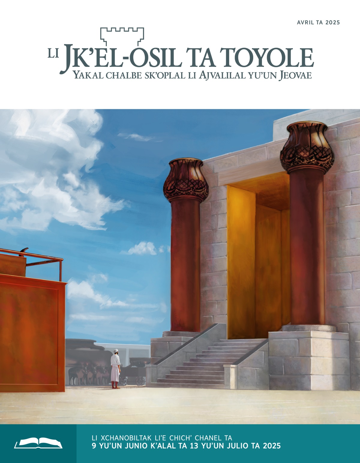 Jun jlevi vinik te vaʼal ta stsʼel skajleb matanal ta kovre xchiʼuk ta yeloval yochebal templo.