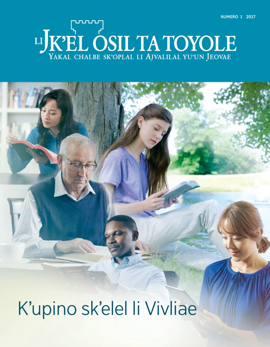 Li Jkʼel osil ta toyole, numero 1 2017 | Kʼupino skʼelel li Vivliae