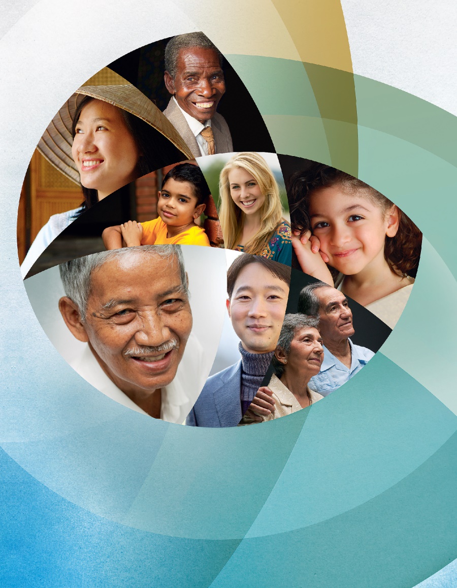 People of different ages, races, and backgrounds