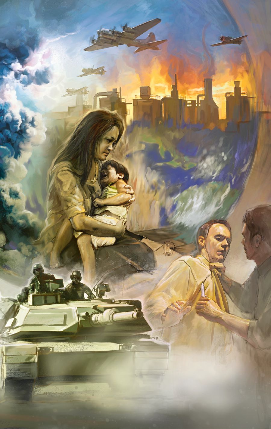 Біди, війни, злочинність і забруднення довкілля