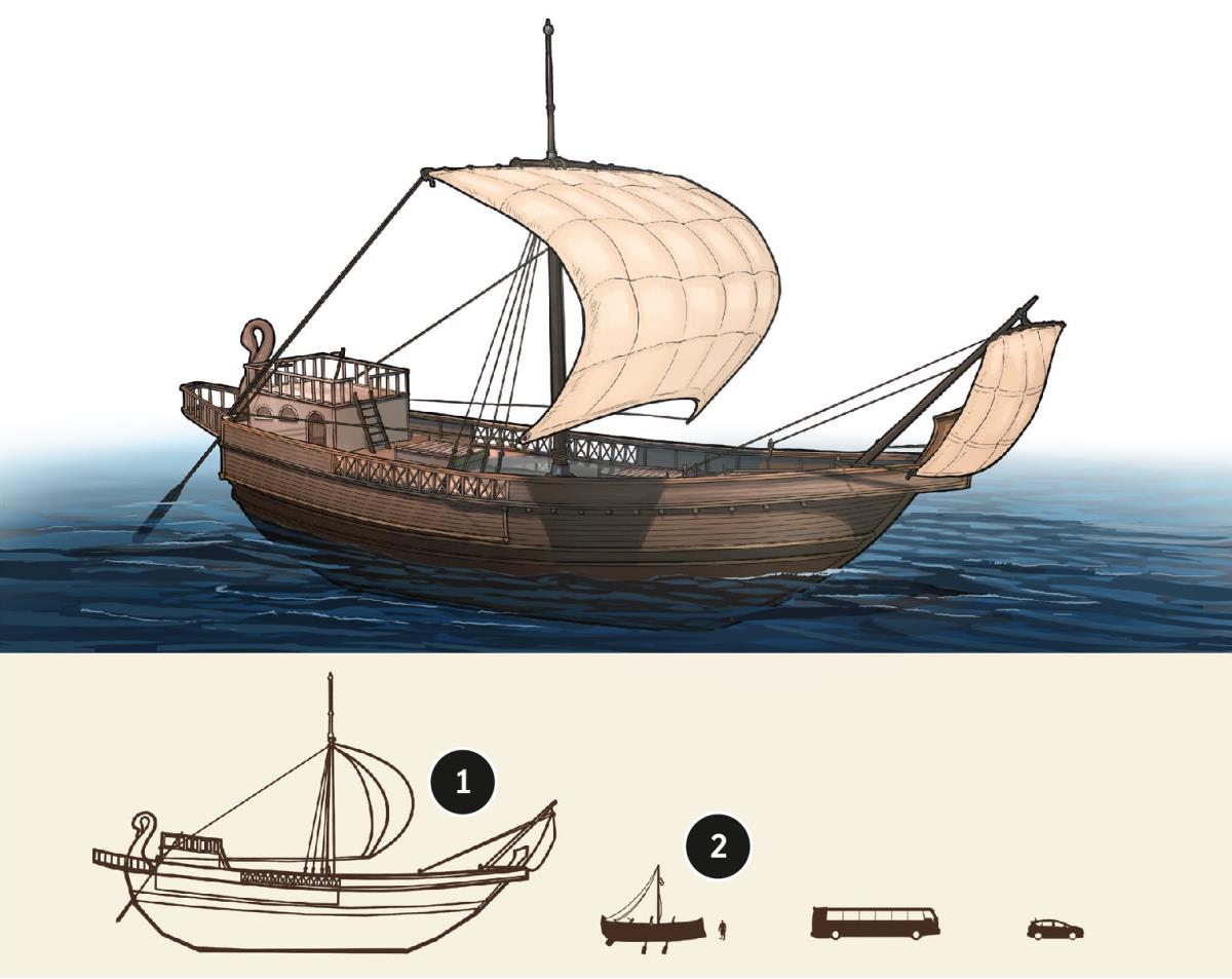 Купецький корабель I століття