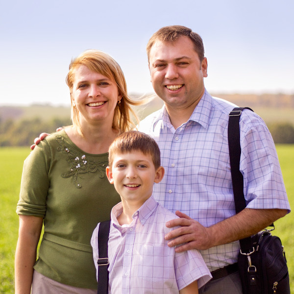 Оксана, Олексій та Юрій