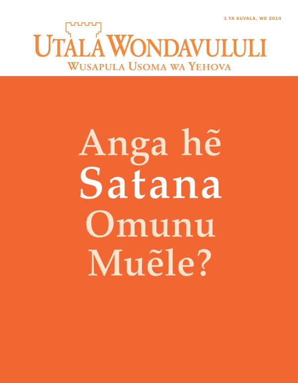 Oñoño Yorevista Utala Wondavululi, Kuvala 2014 | Anga hẽ Satana Omunu Muẽle?
