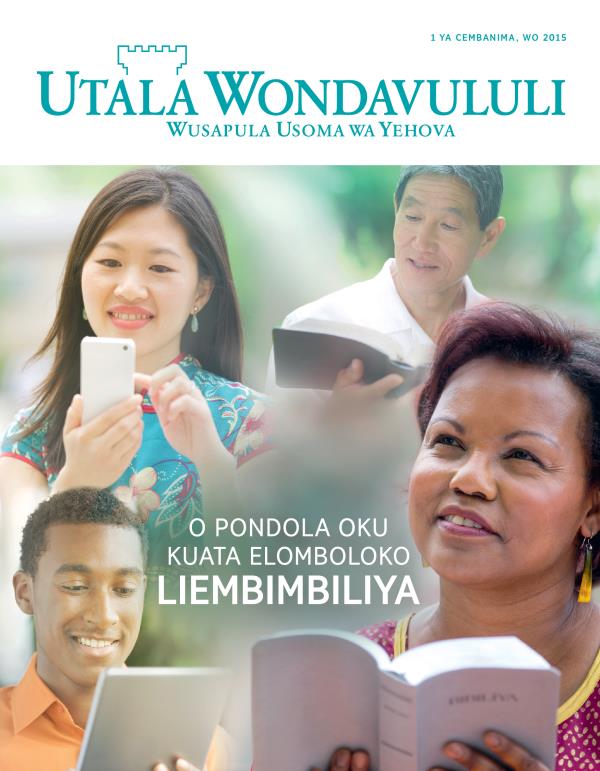 Oñoño Yorevista Utala Wondavululi, ya Cembanima 2015 | O Pondola Oku Kuata Elomboloko Liembimbiliya