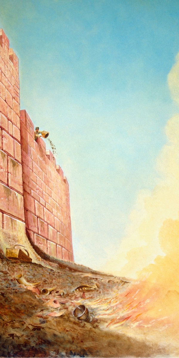 Trũng Hi-nôm thời xưa ở ngoài tường thành Giê-ru-sa-lem có lửa cháy liên tục