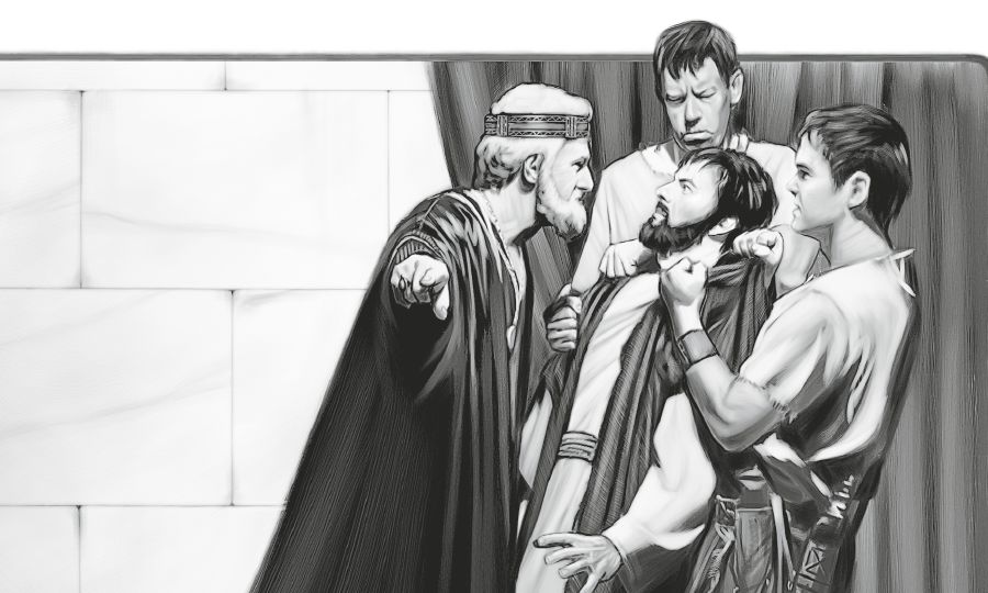 Vua ra lệnh bỏ người đầy tớ không biết tha thứ vào tù