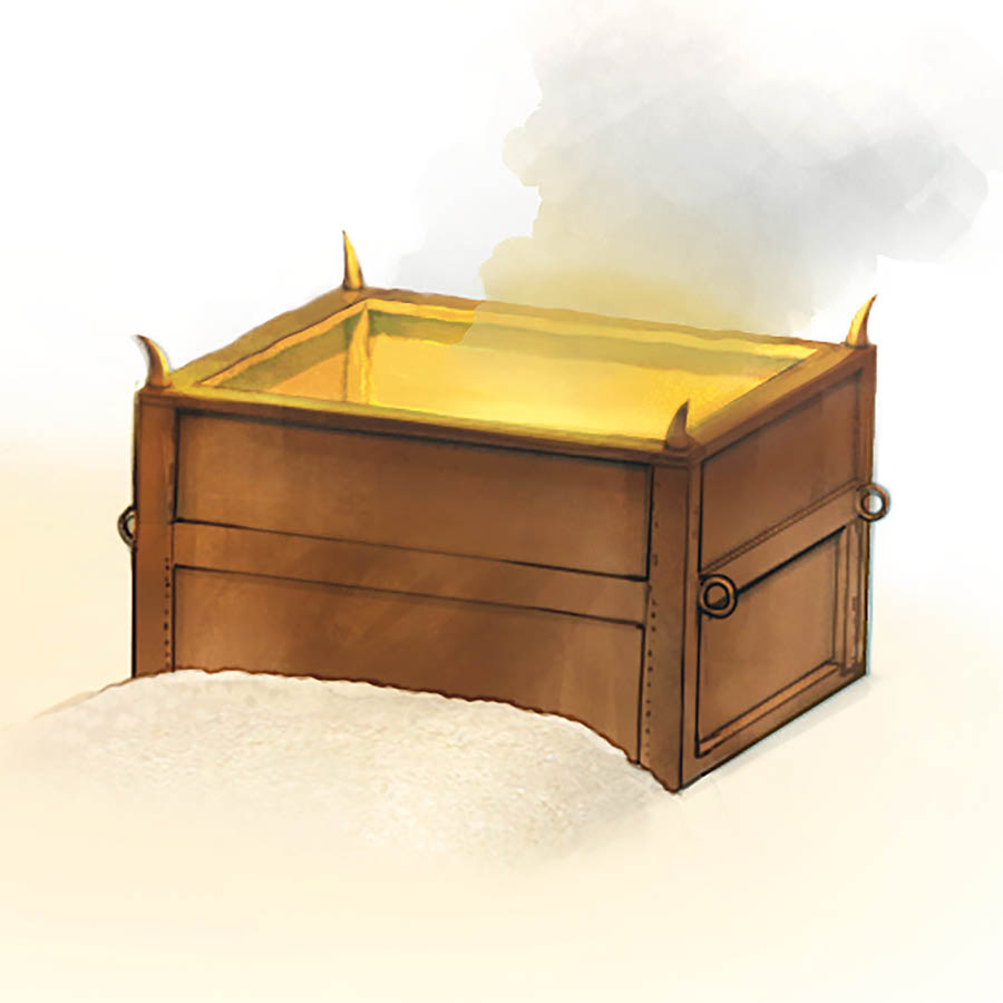 bBàn thờ dâng lễ vật thiêu.