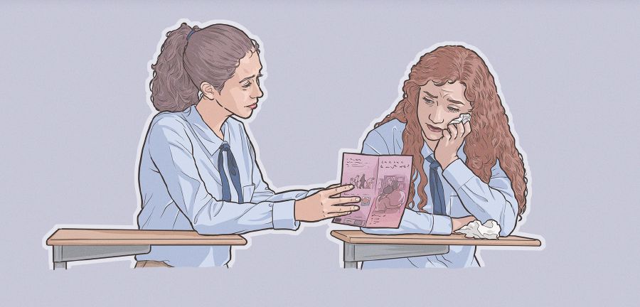 Một tín đồ trẻ chia sẻ hy vọng về sự sống lại với bạn học